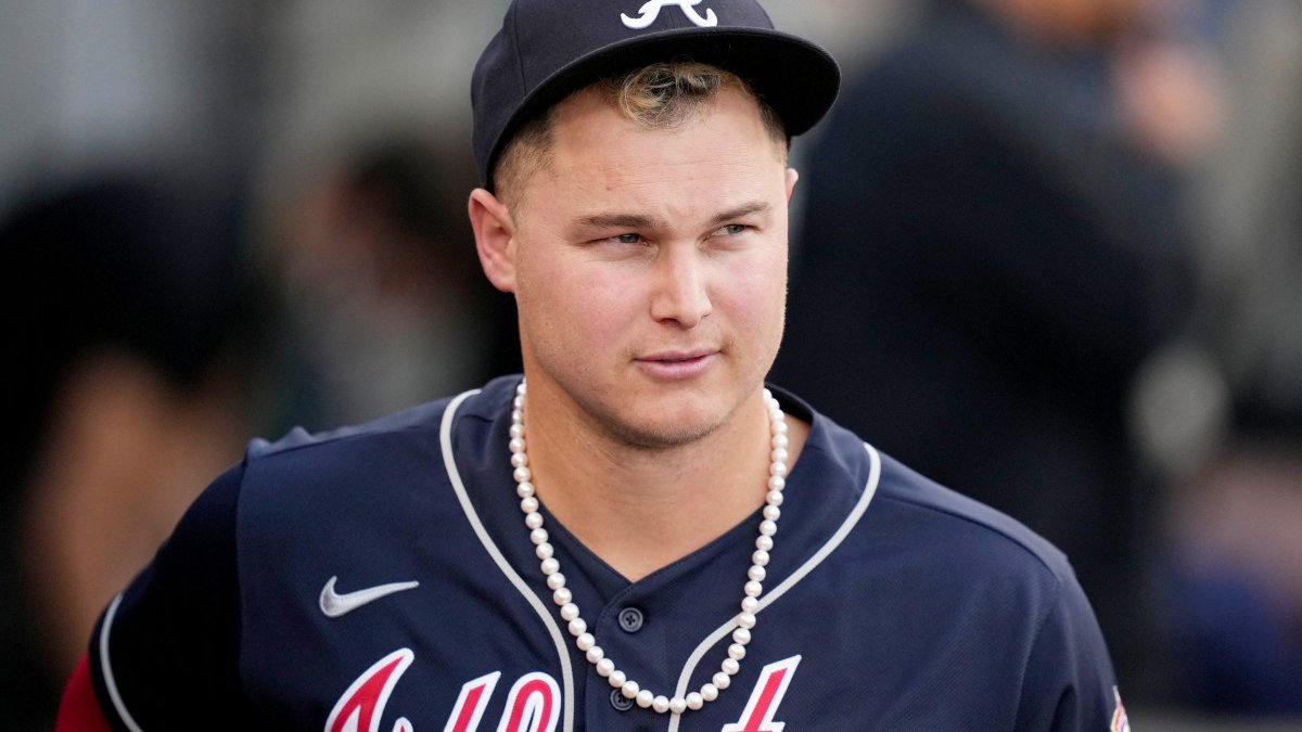 Joc Pederson, has been accessorizing with a string of. #outfielder. 