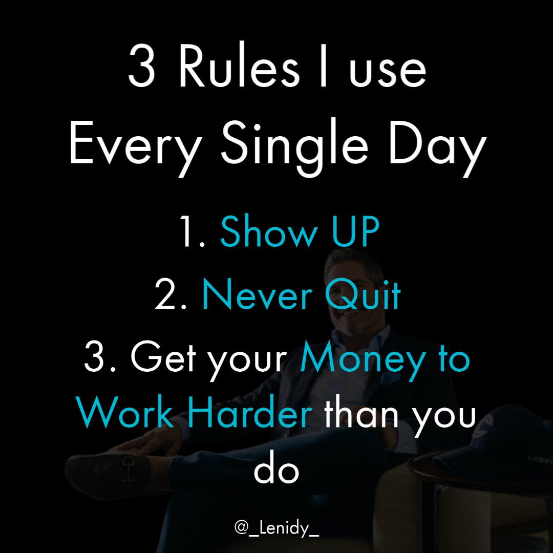 _Lenidy_'s tweet photo. "Focus on creating and producing a future, not what happened yesterday." - Grant Cardone
#grantcardone #rulesofsuccess #everysingleday #everydayisdifferent #everydaycounts #showup #showupforyourself #showtime #showingup #neverstop #nevergiveup #neverquit @GrantCardone https://t.co/Dkk76Fxo95