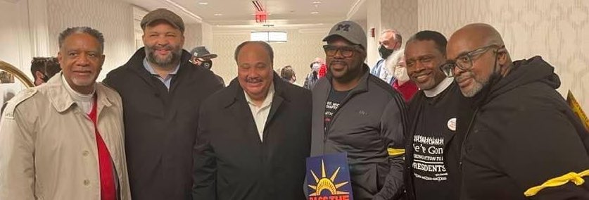 therevcw's tweet photo. Today we took arrest for #votingrights We are the change we wish to see. This is the issue of our time, our day, our moment. We can’t let the advances of our forefathers be reversed. Pass #johnlewisvotingrightsact now @BenJealous #tonyminor @OfficialMLK3 #stevebland #patrickyoung https://t.co/OCoZF1IdTH