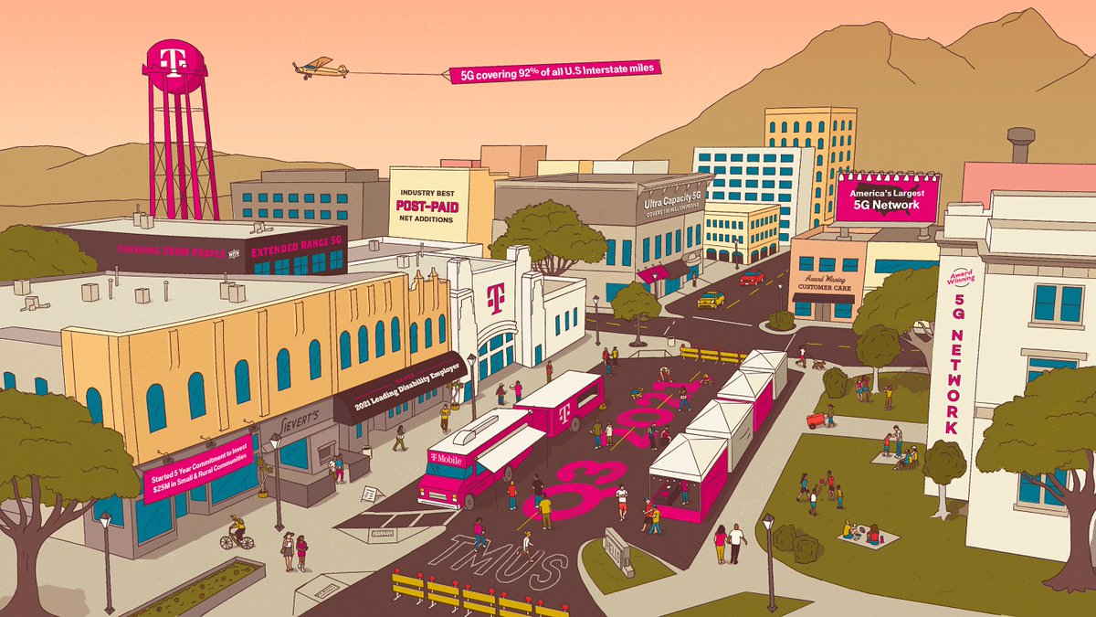 Another quarter of incredible accomplishments like that 5G network! 😎 
Ready to see what we do next <a href="/TMobile/">T-Mobile</a>! #WeWontStop t-mo.co/2ZSY7ht