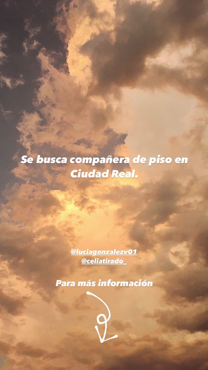 elena_coraccio's tweet photo. Se busca compañera de piso en Ciudad Real. @luusiiaaa @wikiCR https://t.co/v7BM5cEG4B