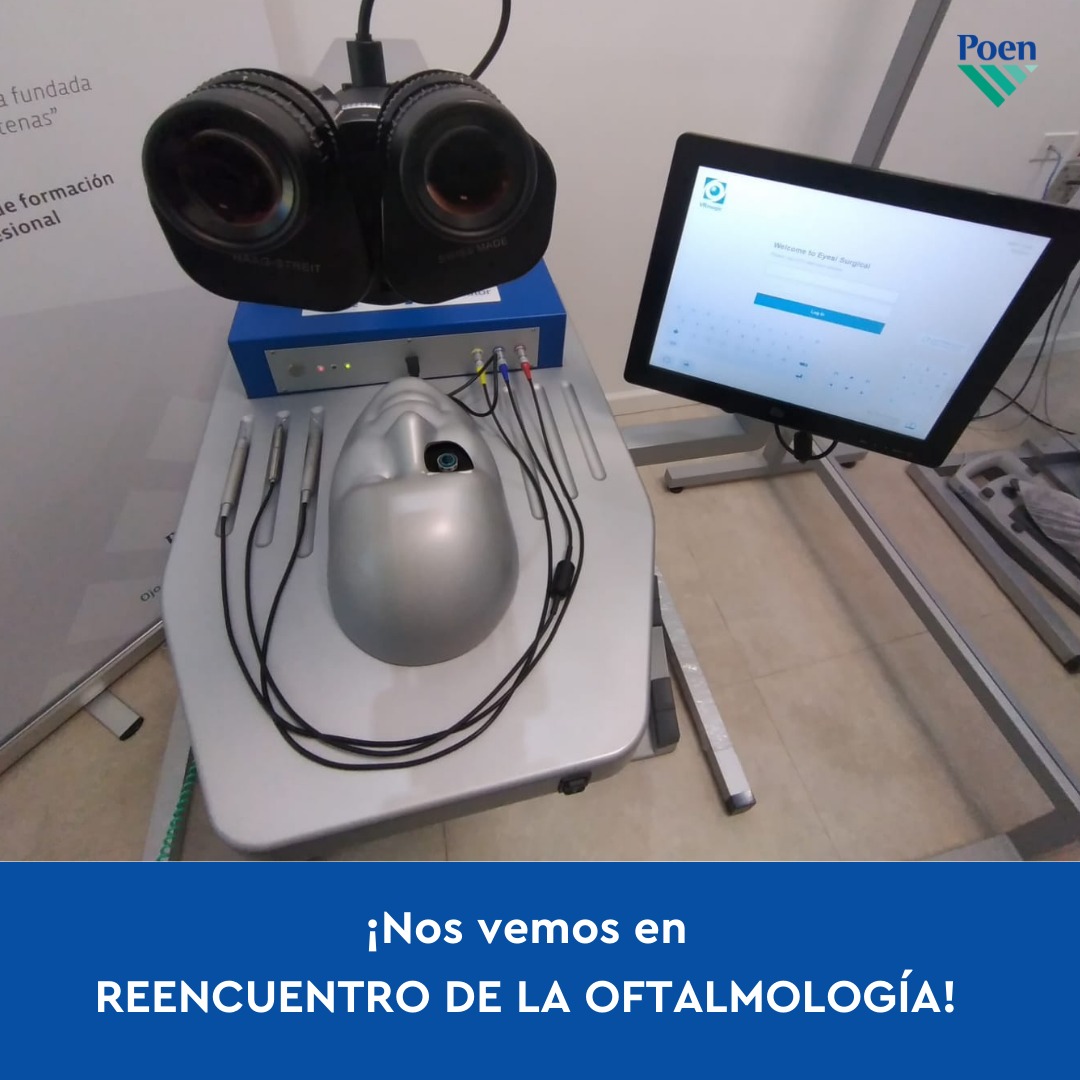 Poen_Arg's tweet photo. El viernes, estaremos en el Congreso Presencial @CAOarg con nuestro simulador de cirugía.👏
Desde el jueves, podés pasar por nuestro stand para reservar tu turno.😀
¡Nos vemos! ¡Te esperamos!
#SomosPoen #OjosSanosOjosPoen #Rebecos https://t.co/YbWJHmFVkk