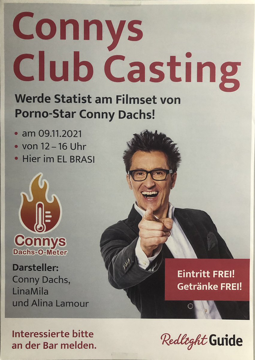 GebauerTorsten's tweet photo. Hallo Freunde, wir brauchen einige Statisten die nicht kamerascheu sind. Es wird ein Promo-Video für das Brasi gedreht und es wäre schön wenn einige Menschen mit auf dem Film sind. Ihr bekommt einen Blick hinter die Kulissen einer professionellen Produktion mit Conny Dachs. https://t.co/Zo6RYK8MLc