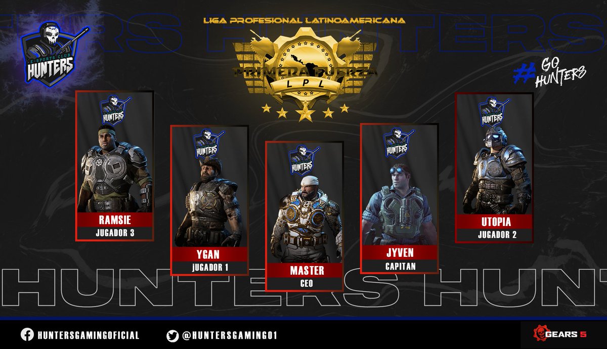 Hunters GG (@huntersteamgg) on Twitter photo ES OFICIAL 🔥
Hemos concluido con las clasificatorias de la LPL de <a href="/DeporteDigitalH/">Deporte Digital 01</a>
Regresamos a PRIMERA FUERZA 🥇 con ánimos de enfrentarnos a los Mejores de LATAM.🤩
Sabemos que el camino esta lleno de obstáculos pero esperamos aprender mucho de esta etapa😀
#HuntersOnTop ES OFICIAL 🔥
Hemos concluido con las clasificatorias de la LPL de <a href="/DeporteDigitalH/">Deporte Digital 01</a>
Regresamos a PRIMERA FUERZA 🥇 con ánimos de enfrentarnos a los Mejores de LATAM.🤩
Sabemos que el camino esta lleno de obstáculos pero esperamos aprender mucho de esta etapa😀
#HuntersOnTop
