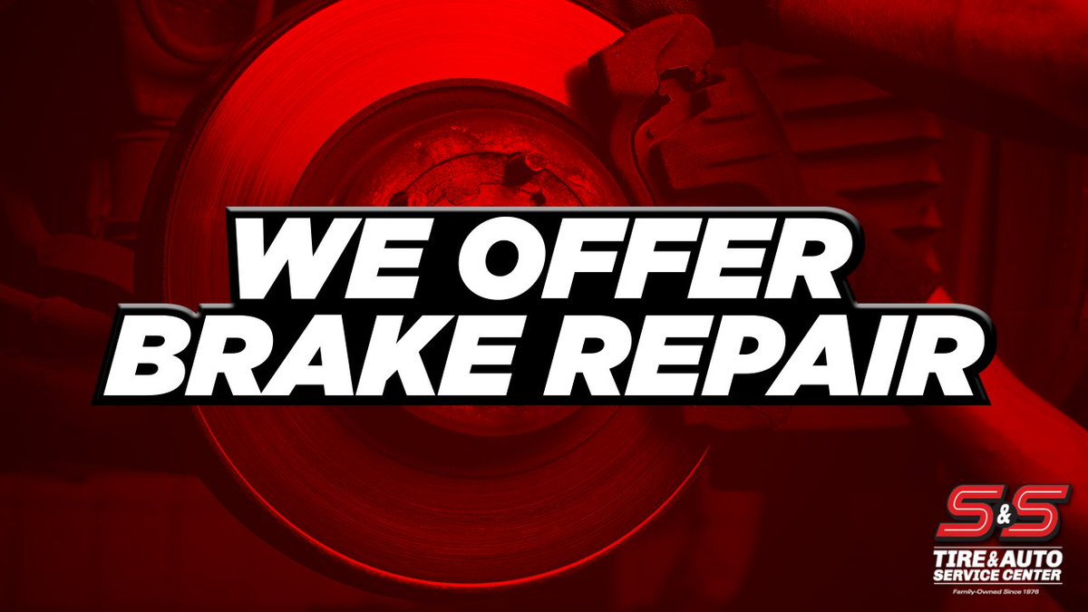 SandSTireAZ's tweet photo. Your brakes are your vehicle's most important safety feature. When they start squealing, squeaking, or failing, trust the experts at S &amp; S Tire &amp; Auto Service Centers!

🌐: https://t.co/IJL3oiqiPR https://t.co/qlbrvSzJOH