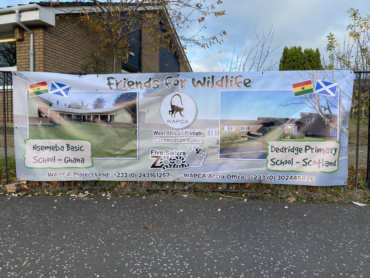 Exciting international project between @dedridgeps , <a href="/wapca_gh/">WAPCA</a> and <a href="/fivesisterszoo/">Five Sisters Zoo</a> teaching children about conservation around the world. <a href="/kmaryfrench/">Kathryn</a>, <a href="/WL_STEM/">West Lothian STEM</a> #DedridgeDoesConservation.