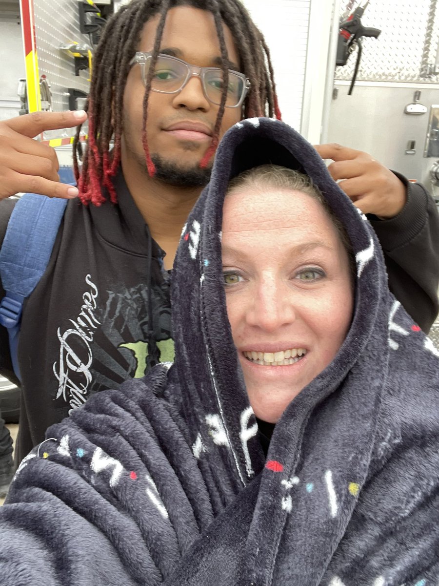 Our L&amp;PS classes welcomed former GHS grad, Montana Diaz, who spoke about firefighting careers, and tools used on the job. Joining him, was Justin Barrington. Another example of successful partnerships between CTE and the community. Thank you for your time and service!