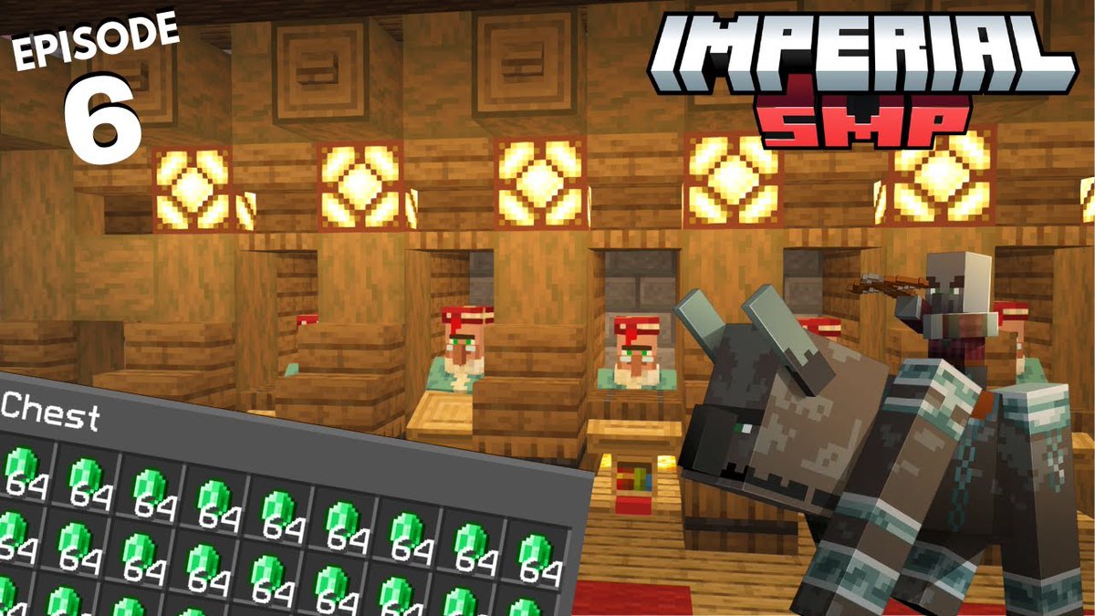 sillyblocks's tweet photo. Imperial SMP - VILLAGER TRADING & TAMING A RAVAGER? ft. Frogcrafting/Brookella - EPISODE 6!
Watch Now: https://t.co/yBudFWdcUU
#minecraftbuilder #minecraftvillagers #minecraftraid https://t.co/06FEtUuiNS