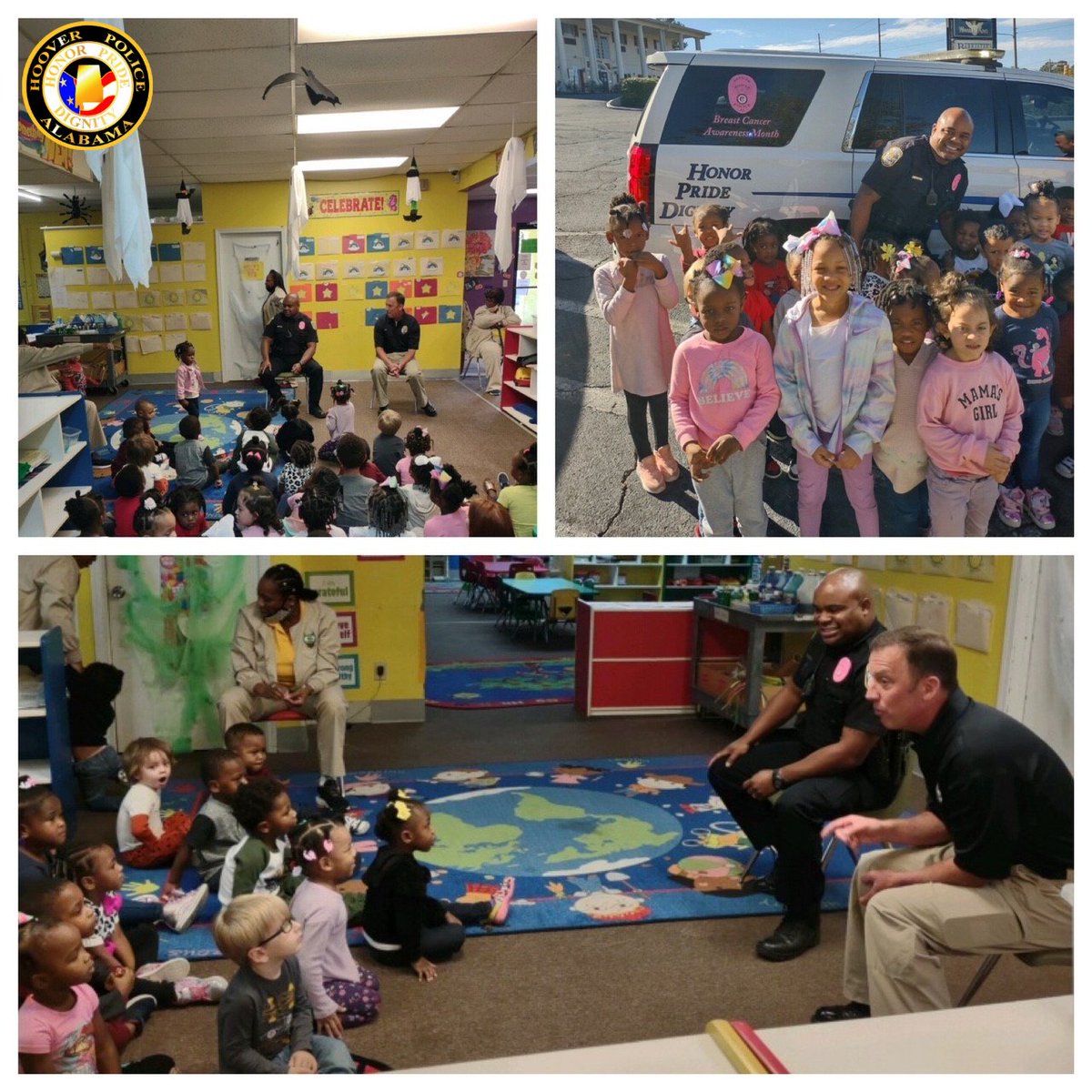 HooverPD's tweet photo. #WayToGoWednesday - Daycare visit
“Children are not a distraction from more important work. They are the most important work.”
Anytime we can visit with the people we serve, especially children, is a great day. #welovethisjob
#hooverpd #CommunityEngagement #communityhelpersday https://t.co/hPeGHZW1fR