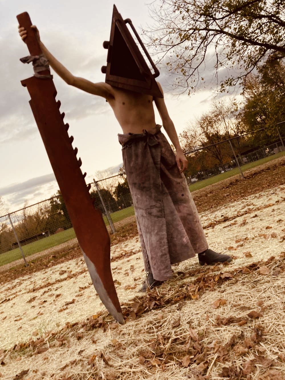 Eternori on twitter went as adsk4 s pyramid head for halloween a