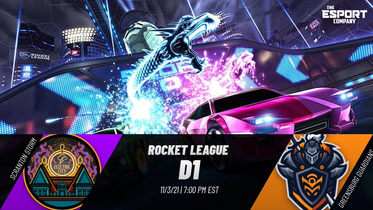 ScrantonStorm's tweet photo. Our watch begins. Rocket League Season Opener against Scranton Storm is TONIGHT at 7pm EST. Come support the team as they look to hold the line and make a statement in the league opener. #Gatekeepers #TEC #RocketLeague #esports
https://t.co/MQxhOKxTRG https://t.co/pPpMgMpes5