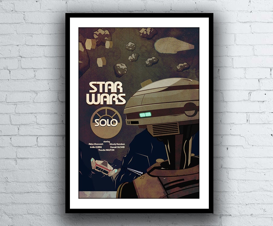 dunjenkeepa's tweet photo. Print available now in my #etsy shop: Star Wars Poster / Solo L3-37 Star Wars Print https://t.co/Tr2pVygewW #birthday #geek #scifiposter #starwars #christmasgift #starwarsposterset #husbandgift #starwarstrilogy #birthdaygift https://t.co/jHv2x8jiqX