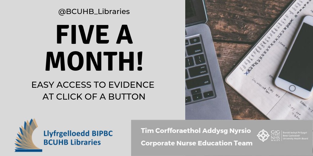 BCUHB_Libraries's tweet photo. A new 5-a-month is out! The topic this month is "Failure to identify the deteriorating patient". Visit your local library for a copy. #nurse #nurses #nursing #5amonth #education #accesstoevidence https://t.co/bMs21FyP6U