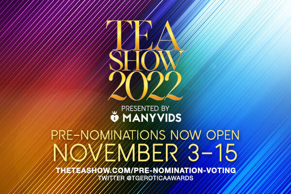 TGEroticaAwards's tweet photo. OUR 2022 PRE-NOMINATIONS ARE NOW OPEN! #TEA2022 @MVTransModels @ManyVids 

👉https://t.co/BUxskz4Rkz https://t.co/kKpcTPVYZD