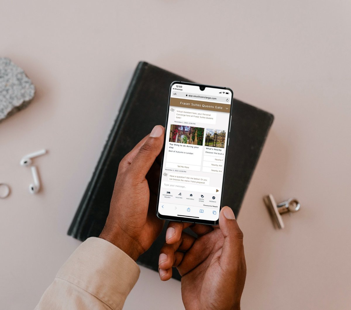 fsqueensgate's tweet photo. Our digital concierge is here! You can now access helpful information and services at your fingertips. From restaurant recommendations to housekeeping requests - it's all free to access through the new online chatbot.

Scan the QR code in your suite to started 📱 https://t.co/U1Uak9Yzs8