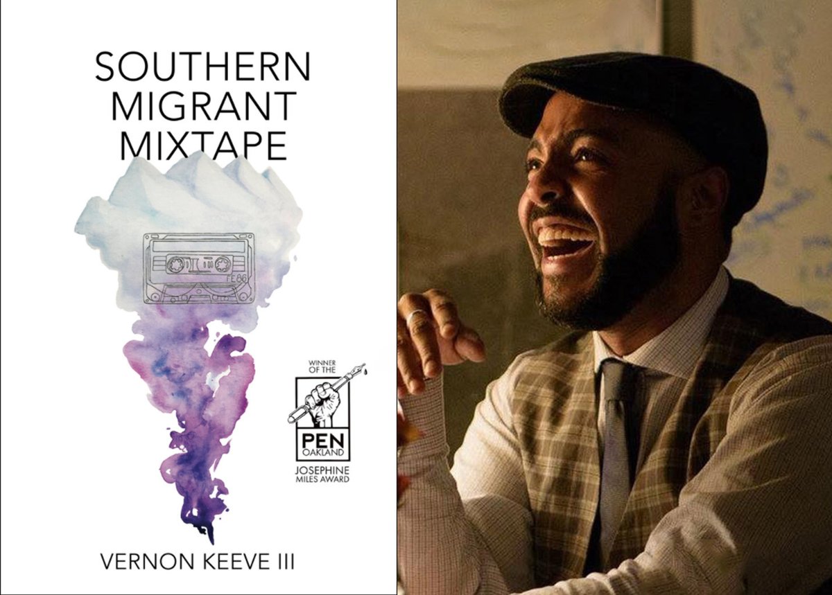 dpwc2020's tweet photo. Vernon Keeve III, a.k.a. Trey, Monday, November 8, 6PM, PST. "Southern Migrant Mixtape" is poetry that relays the experiences and observations of a Black, queer man from Virginia who thought they were leaving "isms" behind.

On Zoom https://t.co/cQYF6McWeS
#DPWC #SJSU #poetry https://t.co/1BooguBg3H