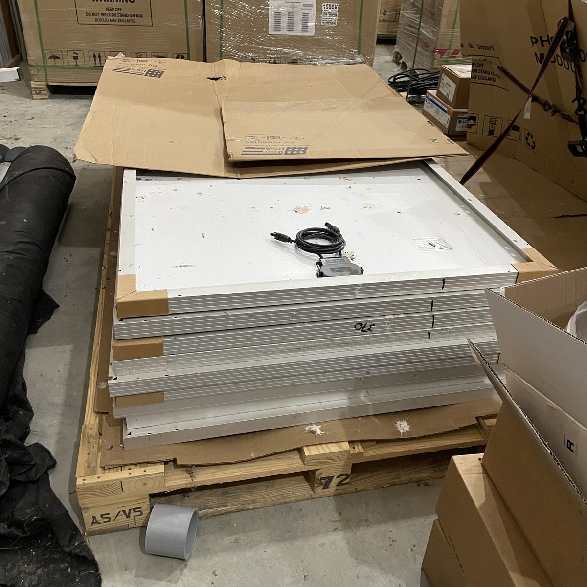 pvpallet's tweet image. How do you manage partial loads? Rethinking solar shipping is about more than just preserving natural resources--it's about saving time and money.
#rethinksolarshipping #woodwastewednesday #solarlogistics