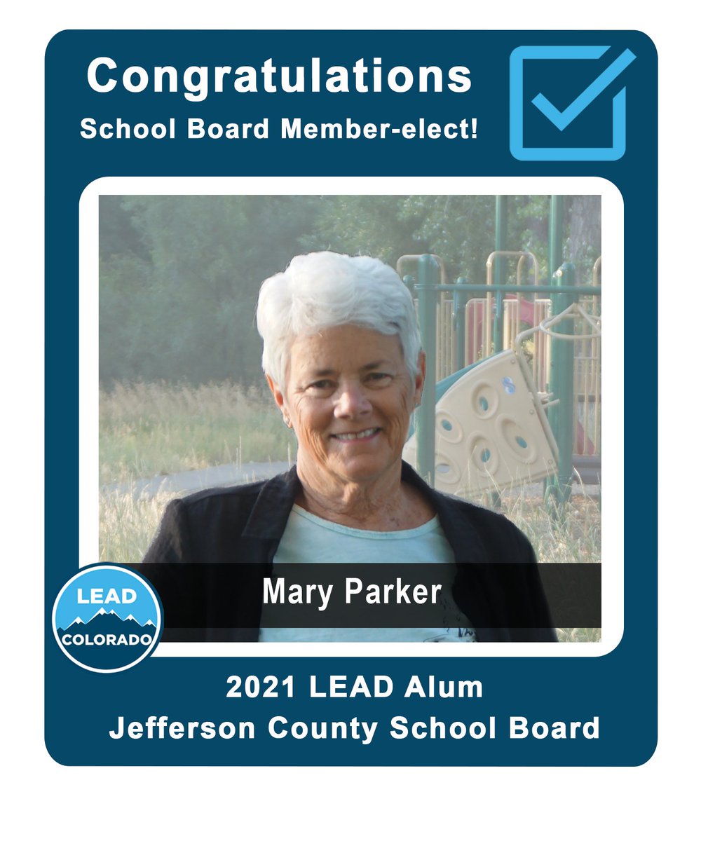 lead_colorado's tweet photo. Fifth, sixth, and seventh LEAD CO alum wins: our Jeffco School Board slate! Congratulations Paula Reed, Danielle Varda, and Mary Parker! #COPolitics #ElectionDay2021 #LEADCO https://t.co/x38Lr355EH