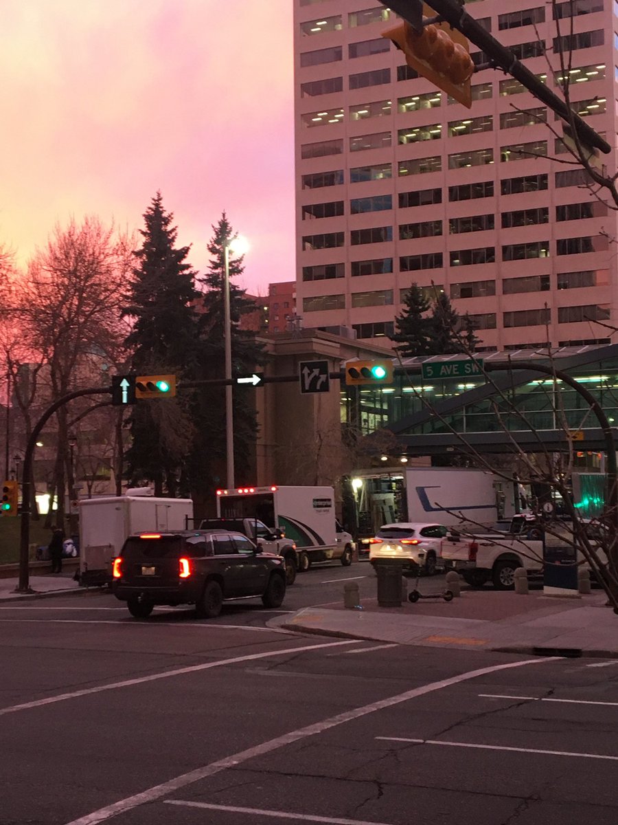 halgarian's tweet photo. More trucks at MacDougall Center today on #yyc set of #thelastofus #thelastofushbo. Looks like they’re setting up for some interior scenes. @HBOsTheLastofUs https://t.co/VTrHPBACEg