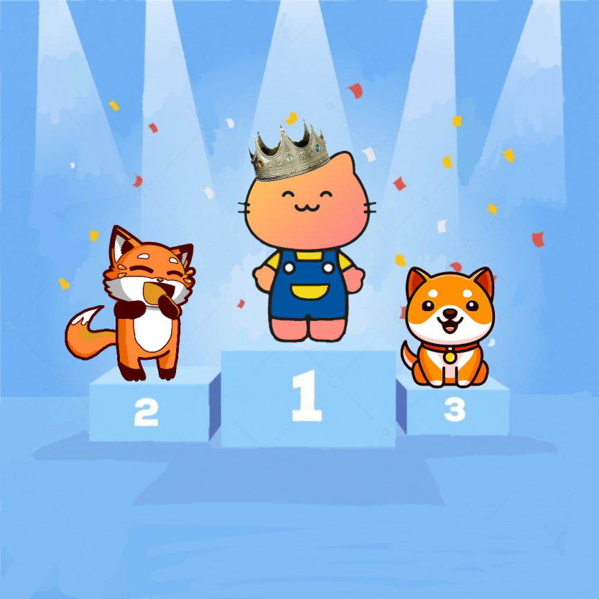 0xKittyWorld's tweet photo. 😹 It's #MemeContest time! 😹

1 TRILLION $KITTY TO BE WON! 🤯

Winner also receives access to our ‘Catoshi Club’ (1T Club)

HOW TO ENTER: 
    ⁃    Post your meme in comments
    ⁃    Include your Discord username

Winner will be picked Nov 10th at 12pm UTC 🎉

#Polygon $MATIC https://t.co/SwX7dM7Xrp