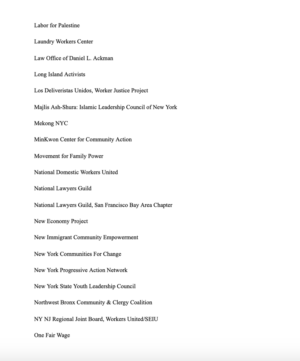 NYTWA's tweet image. Our coalition of support is growing bigger, stronger &amp;amp; more determined to fight for justice for New York's taxi drivers until victory is ours.

Dozens of community groups are now behind the call for a city-backed guarantee on medallion debt.

With your solidarity, we cannot lose.