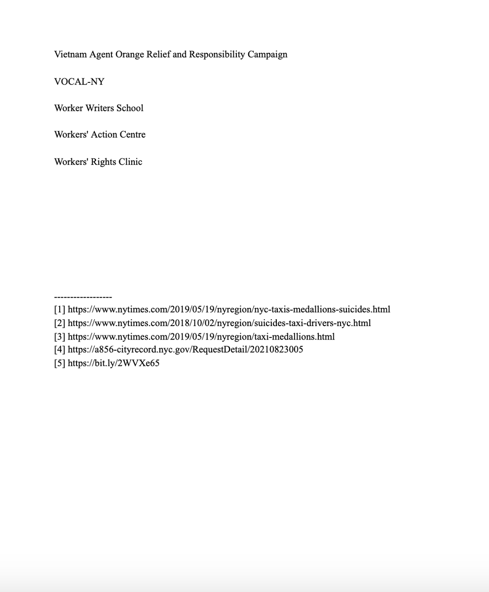 NYTWA's tweet image. Just how many organizations are standing with us? So many that we needed a second tweet just to show them all.