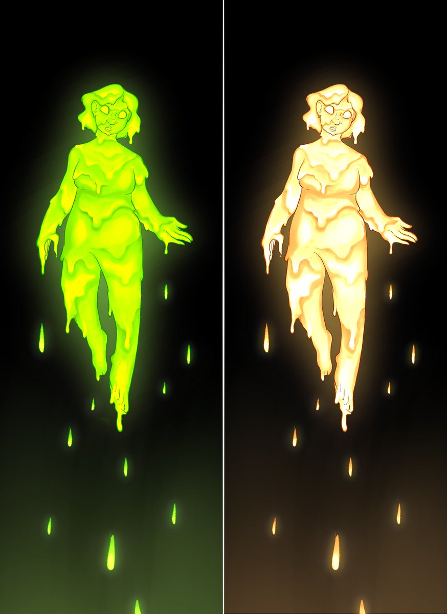 Phosph0rescence's tweet photo. Heeeey guess who has art prints up on the etsy she finaly got sorted?
This gaaaal 
Sooooo if ur into glowy things or strange women or slime  or radioactive slime women 
Then I may have somthing for yoooou 
(link in my biooo) https://t.co/Uhc2SIItxm