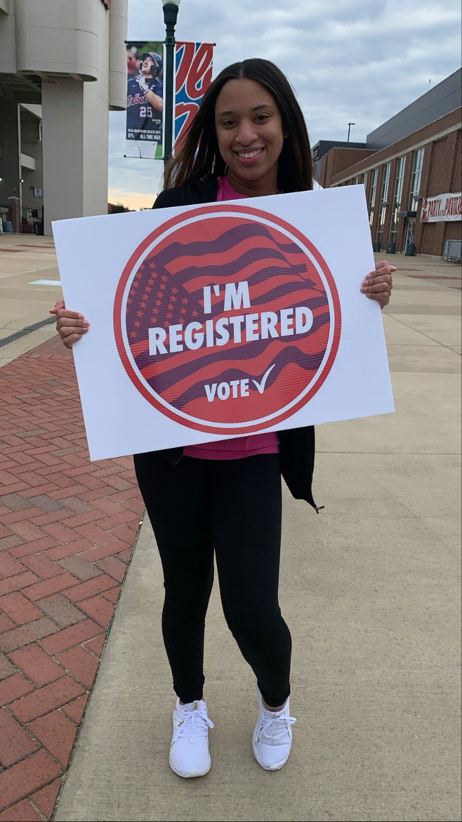 TotalREBS's tweet photo. Recap of NCAA Civic Engagement Day. Thank you @UM_CCE for providing educational resources for UM students, faculty and staff to register to vote. 

#TotalREBS | @UM_CCE | #UMity https://t.co/42fz5lddvX