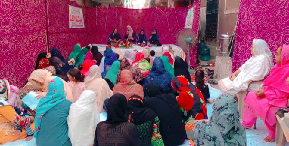MSMsistersKhi's tweet photo. Mehfil e Milad Organized By Jamshed Town uc 4.
#msmsisterskhi https://t.co/9UCJE1fqIM
