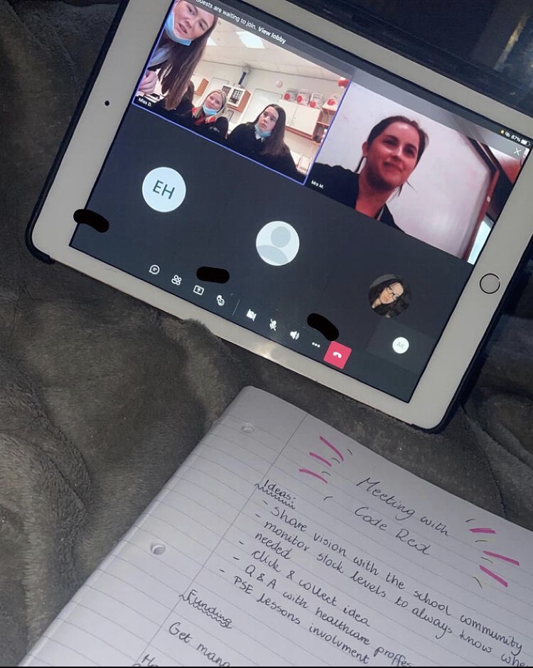 It was fantastic to catch up with <a href="/_DHSCodeRed/">_DHSCodeRed</a> on Friday😊 We had a great discussion and we look forward to working with you all in the future, thank yous!
#WeAreFHS #PeriodPoverty <a href="/FalkirkHigh/">Falkirk High School</a>