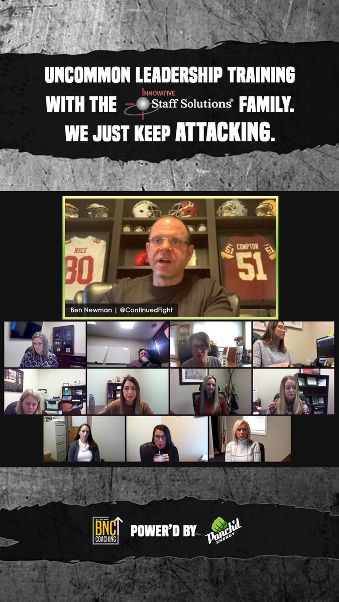 UNCOMMON Leadership Training with the ISS family. We just keep ATTACKING 🔥🔥 <a href="/JDgolfer76/">Derek Meinhart</a>