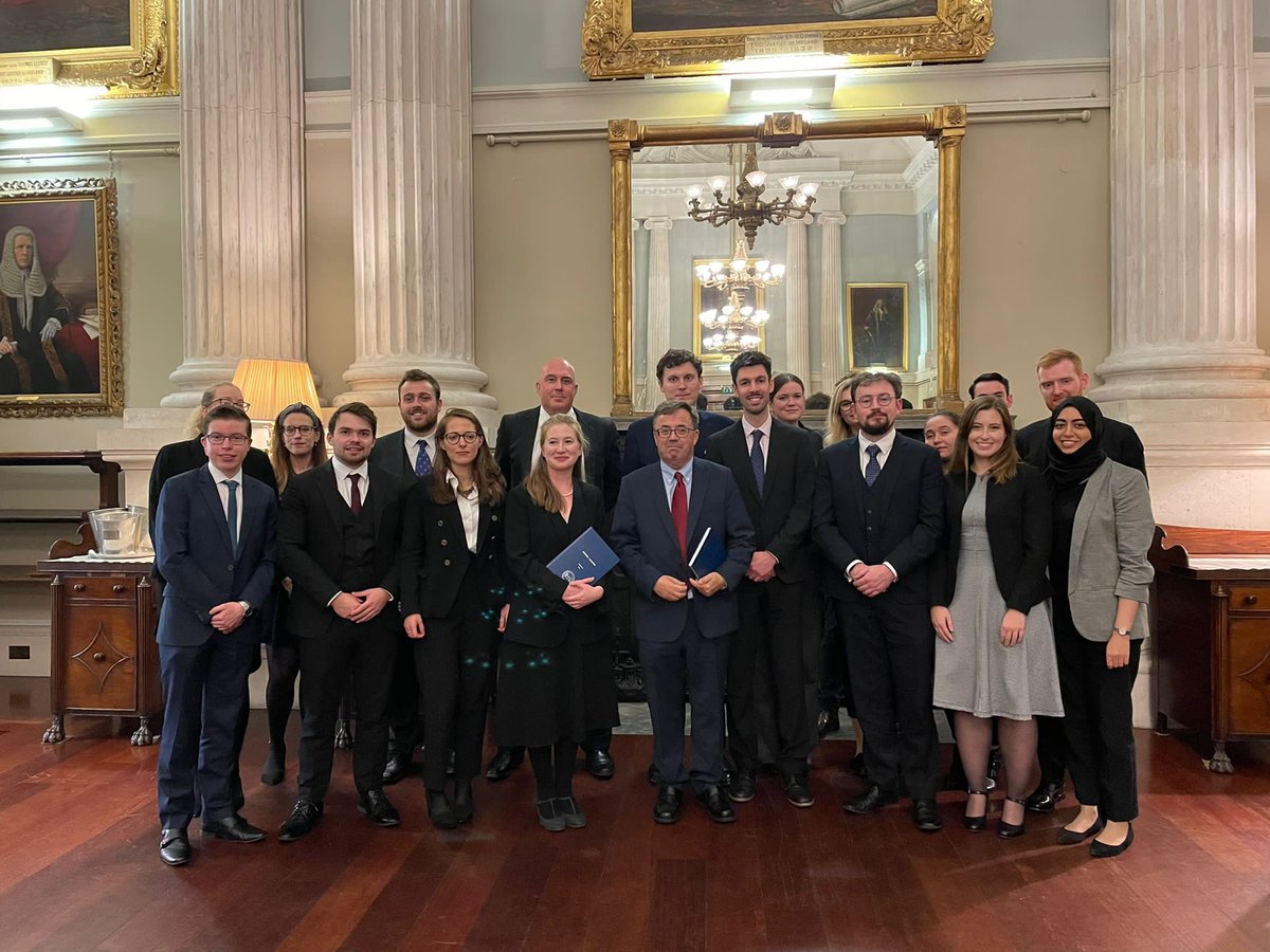 cianmhenry's tweet photo. Really enjoyable evening launching Volume X of @KILawReview last eve and a great honour personally to introduce keynote speaker Mr Justice Gerard Hogan #KILawReview10 https://t.co/n9cv43PT5O