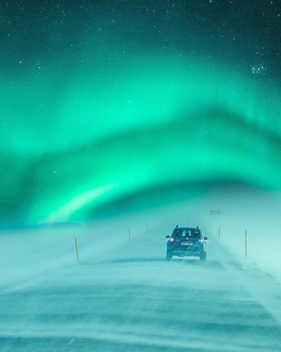 Road to heaven 🇮🇸💚
📍Iceland
📸: <a href="/manoleas/">Stefanos Manoleas</a> |  IG