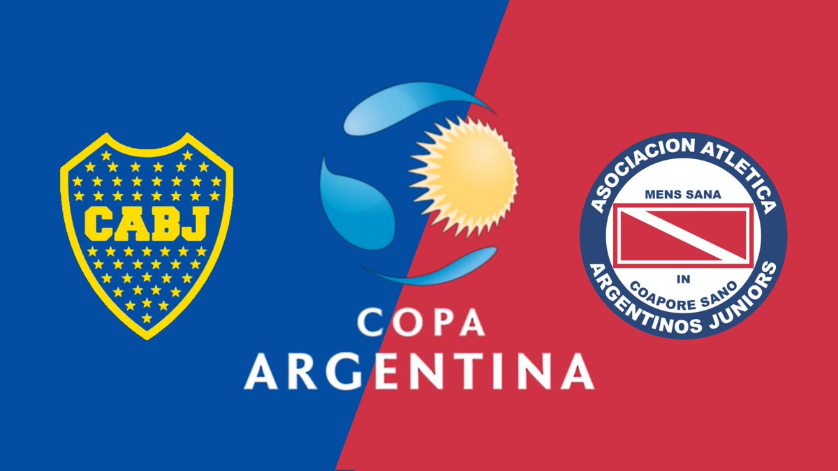 DeportivoBA's tweet photo. #PartidosDelDia ⚽
A las 21:10hs. #Boca se mide ante #AAAJ por la semifinal de la #CopaArgentina en Mendoza. https://t.co/KCLfIDmsc5