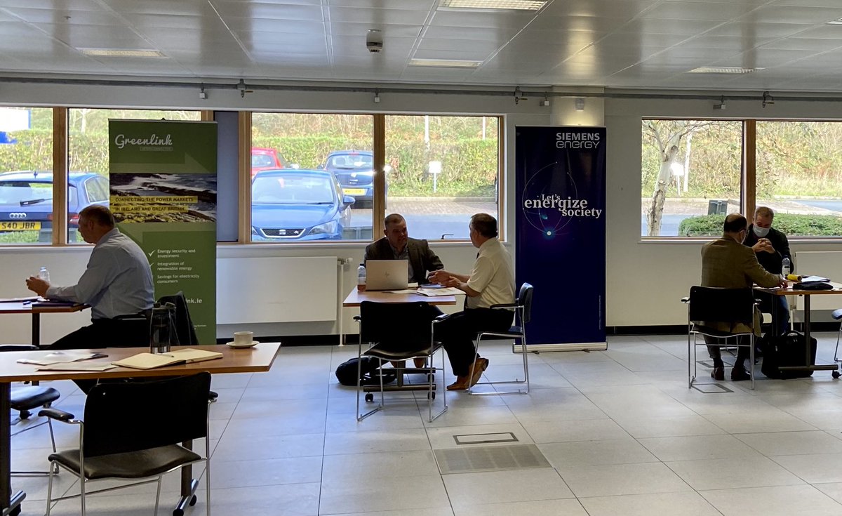 Greenlink_IC's tweet photo. Great to meet so many local 🏴󠁧󠁢󠁷󠁬󠁳󠁿businesses today @BridgeInnovator with @Siemens_Energy, @Sumitomo_s_m &amp;  @_businesswales @_Sell2Wales 

🗓 NEXT STOP -  New Ross, Co Wexford next Tues 9 Nov 🇮🇪

Book your meeting 👉 https://t.co/orb8mMLQvT

#interconnection #jobs  @WexChamSkillnet https://t.co/zlGK87IdeM