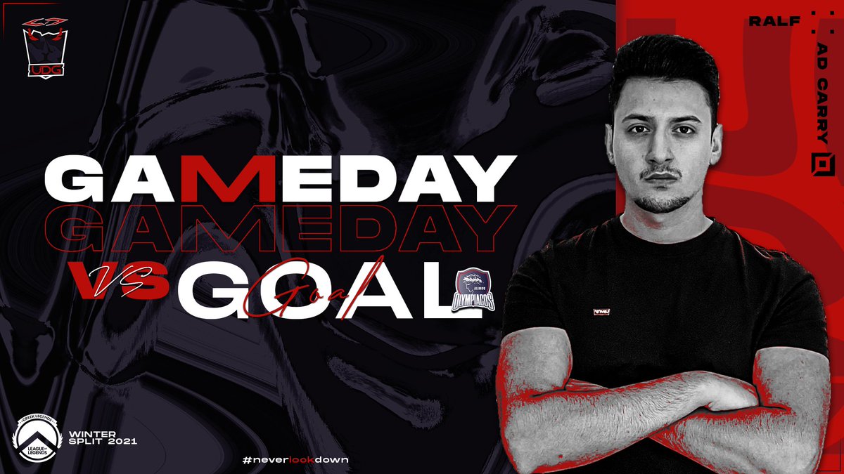 UmbraDivinus's tweet photo. Matchday against @OlympiacosAlim at 18:00 CET.

Designed by @therealtirtis 
#NeverLookDown #UDGHype https://t.co/FfQyFTC4ik