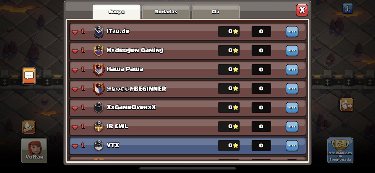 Finalmente já temos a liga de Novembro, depois de mais 1 dia de procura.

Vamos com tudo equipa!
GL 🔥
<a href="/iTzuDL/">iTzu</a>