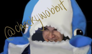 cheeky_wabbit's tweet photo. A new drawing of foolish 🦈 #foolishfanart #foolish_gamers #dsmpfanart #dsmp #ppcrew https://t.co/KdSSFHakmj
