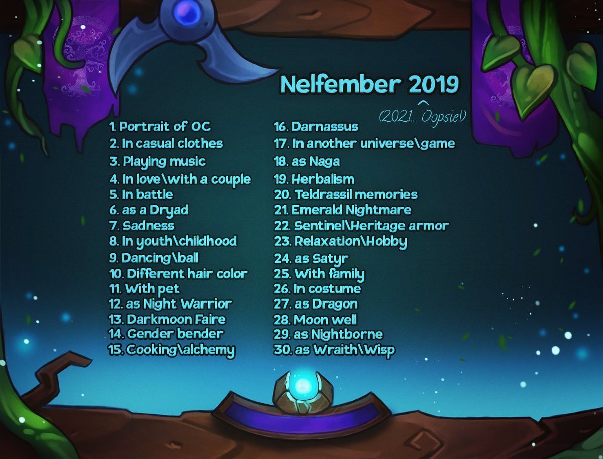 MaoMakes's tweet photo. Day 3: Playing music!
Inspired by a wonderful friend and musician, Fyre recently started to learn the Kalimba! ๐ถ๐
(Hopefully I can find some nice things on musician or even write them myself to play in game!)
#Nelfember #Warcraft #ArtPromt #ArtistOnTwitter #NightElf #Kaldorei https://t.co/2ajcRxijUu