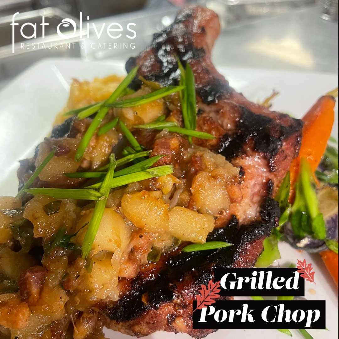 Wednesday Night Fresh Sheet...Take 15% Off all Dinner Entrees &amp; Evening Specials when you Dine with us!

Double Cut Pork Chop...Grilled with caramelized apples, shallots &amp; pancetta with butternut squash risotto. fatolivesrichland.com/items/double-c…