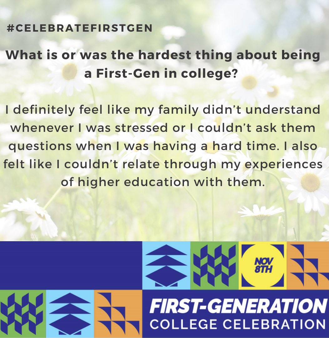 csusm_lafs's tweet image. Meet Rachel Kindred!
Join us virtually for CSUSM’s First-Generation College Celebration on November 8th.
Register today!
csusm.edu/firstgeneration @CEOtalk @FirstgenCenter
#Celebratefirstgen #csusm #lafs #DeanofStudents #LatinXCenter #TRIO