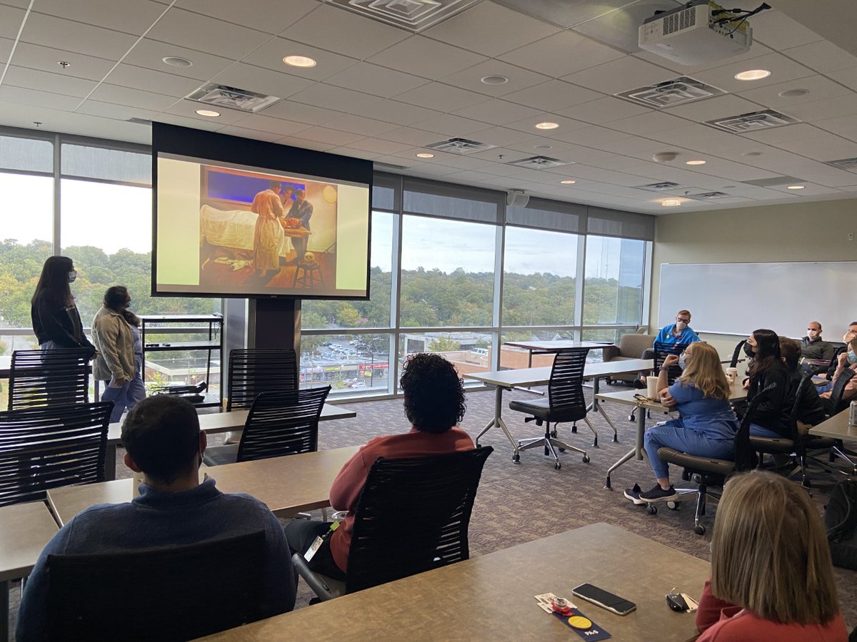 SO proud of all of our residents.  Pround of Drs. <a href="/AnjaliAPatel_EM/">Anjali Patel, MD MS</a> and Jessica Shenoi for putting together an amazing #DEI presentation on Art in Medicine to highlight the disparities and injustices black patients have experienced in American history.  1/2