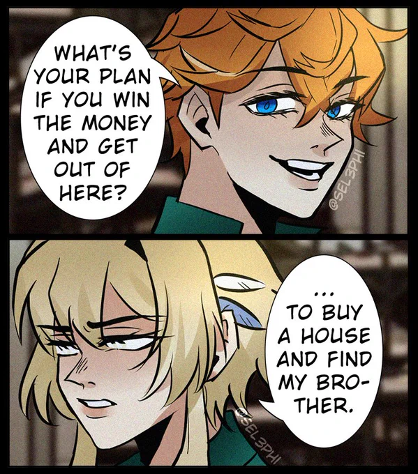 chilumi squid game AU (pt 5/?)

Rest of part 5 in the thread ⬇️ (1/2) 