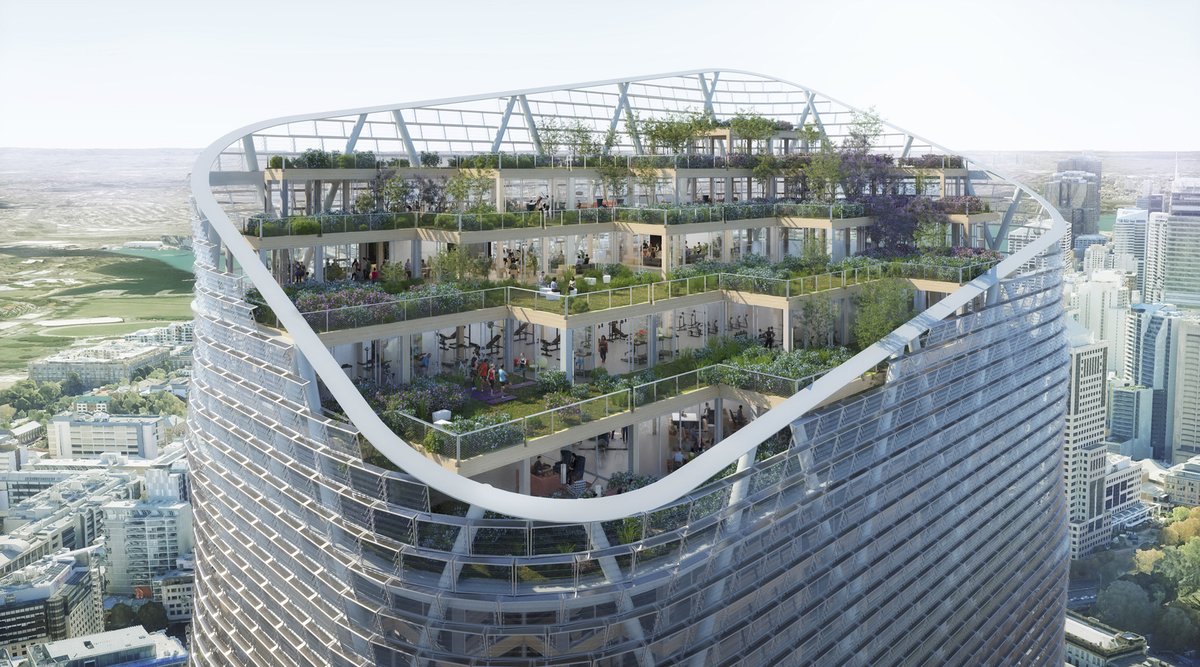 Atlassian's new Sydney HQ is breathtaking. It's the tallest commercial hybrid timber tower in the world.