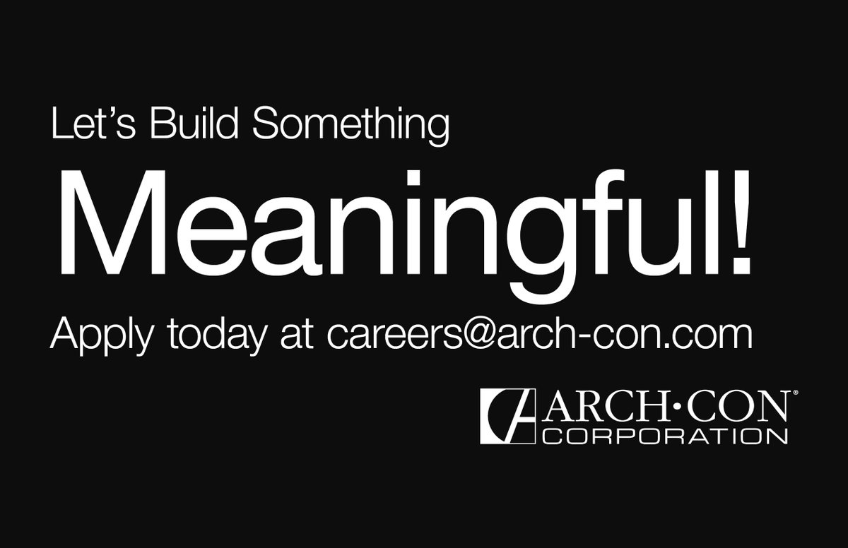 Arch-Con® Corporation tweet media