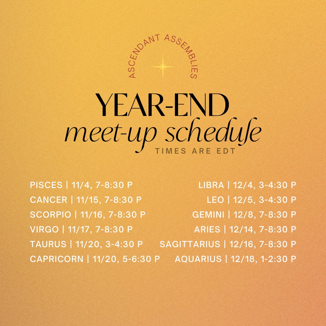 astrologybklyn's tweet photo. Highly recommend attending a 2021 @ascassemblies meetup so you can bond with your Rising Signs about the very potent #astrology of this year.... https://t.co/EpjKulDRQE