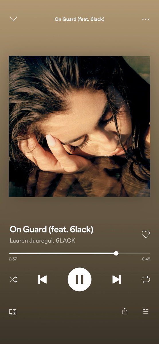 Crashsky's tweet image. My ears were unprepared for such a blessing like  #OnGuard by @LaurenJauregui &amp;amp; @6LACK

#Prelude will be my early Christmas present this Friday 11/5! 🎁🙏