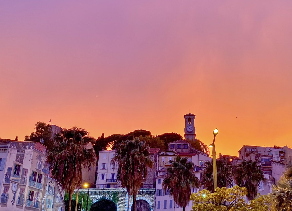 villecannes's tweet image. 🟠 #Cannes #CotedAzurFrance maintenant !

#mairiedecannes_nma2021