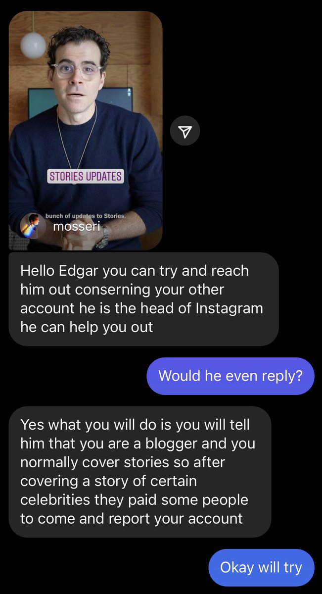 edgarobare's tweet photo. Can I please get my deactivated verified Instagram account back ”@edgarobare” . Please help me Retweet. Thanks 🙏 @instagram @InstagramComms @Meta @mosseri https://t.co/ixGNyiF9OL