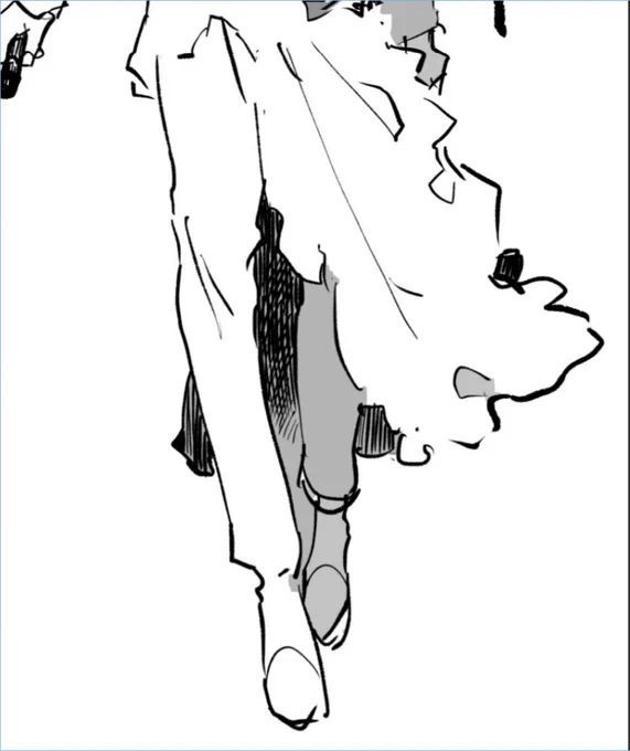 当日のおぼろげな記憶で描いたやつ 配信みたらいや全然違うやん記憶ダメダメ過ぎ～～だった 